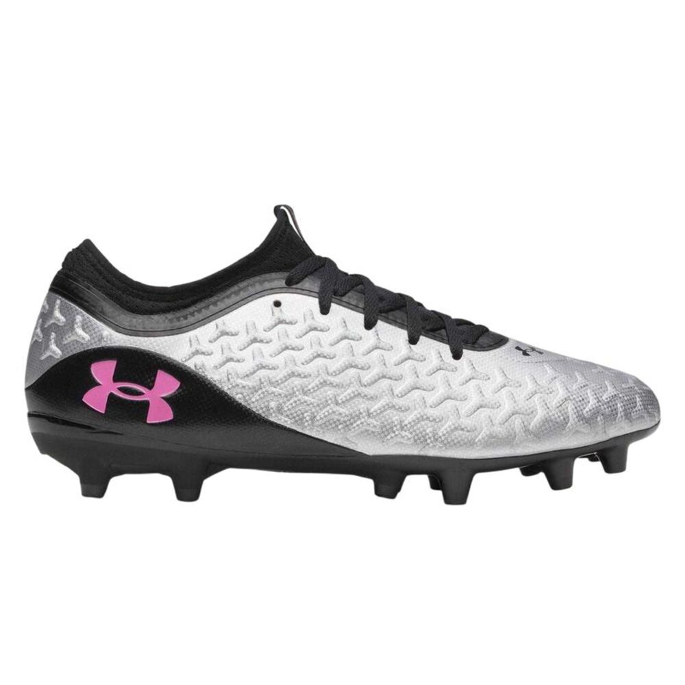 Under Armour Mens Magnetico Firm Ground Football Boots / Silver/Black